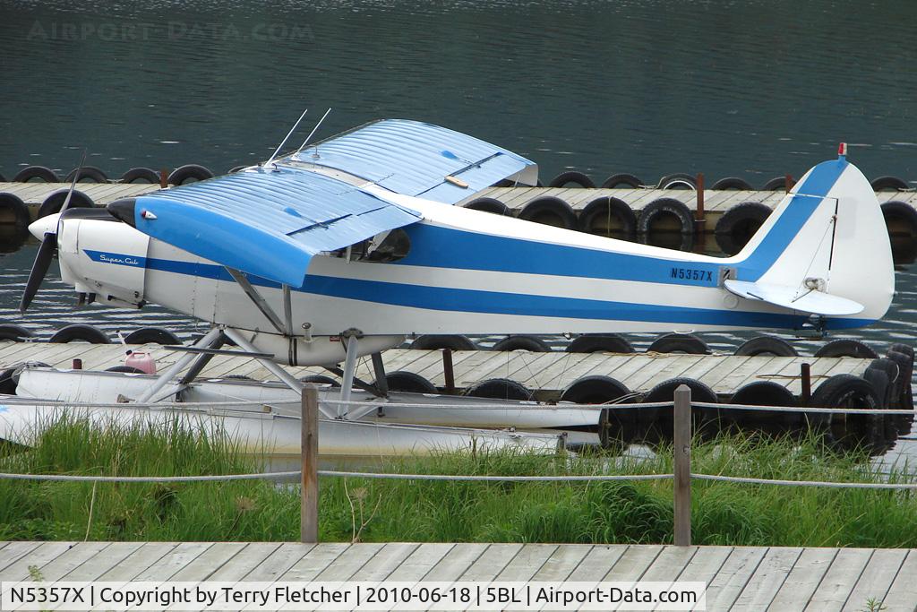 N5357X, 1960 Piper PA-18-150 Super Cub C/N 18-7391, 1960 Piper PA-18-150, c/n: 18-7391 on Homer Beluga Lake