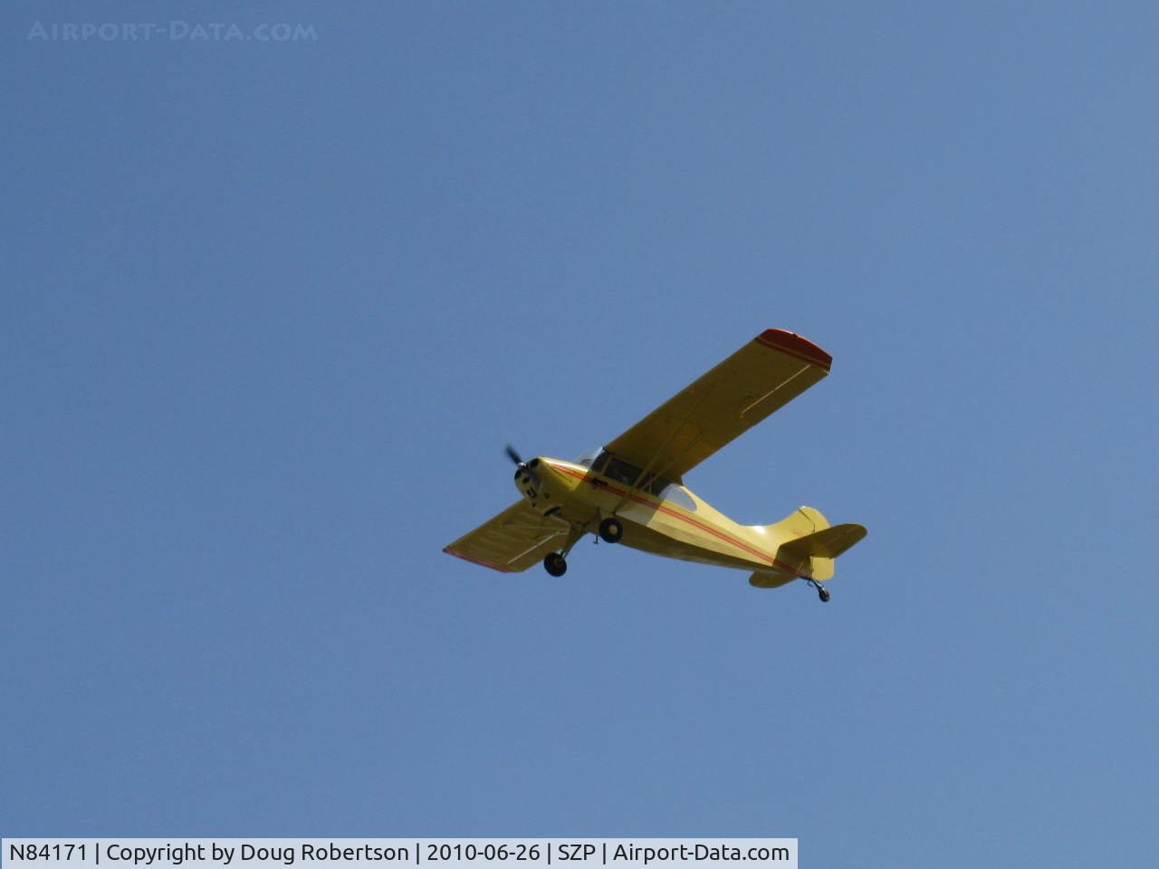 N84171, 1946 Aeronca 7AC Champion C/N 7AC-2859, 1946 Aeronca 7AC CHAMPION, Continental A&C65 65 Hp, takeoff climb Rwy 22