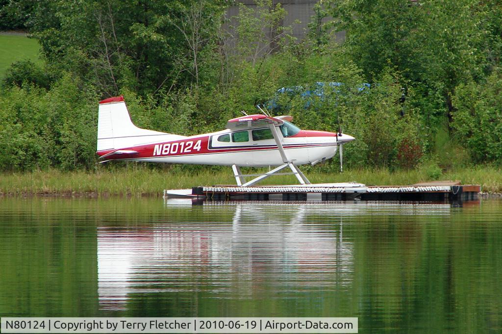 N80124, 1976 Cessna A185F Skywagon 185 C/N 18503094, 1976 Cessna A185F, c/n: 18503094 on Soldotna Longmere Lake