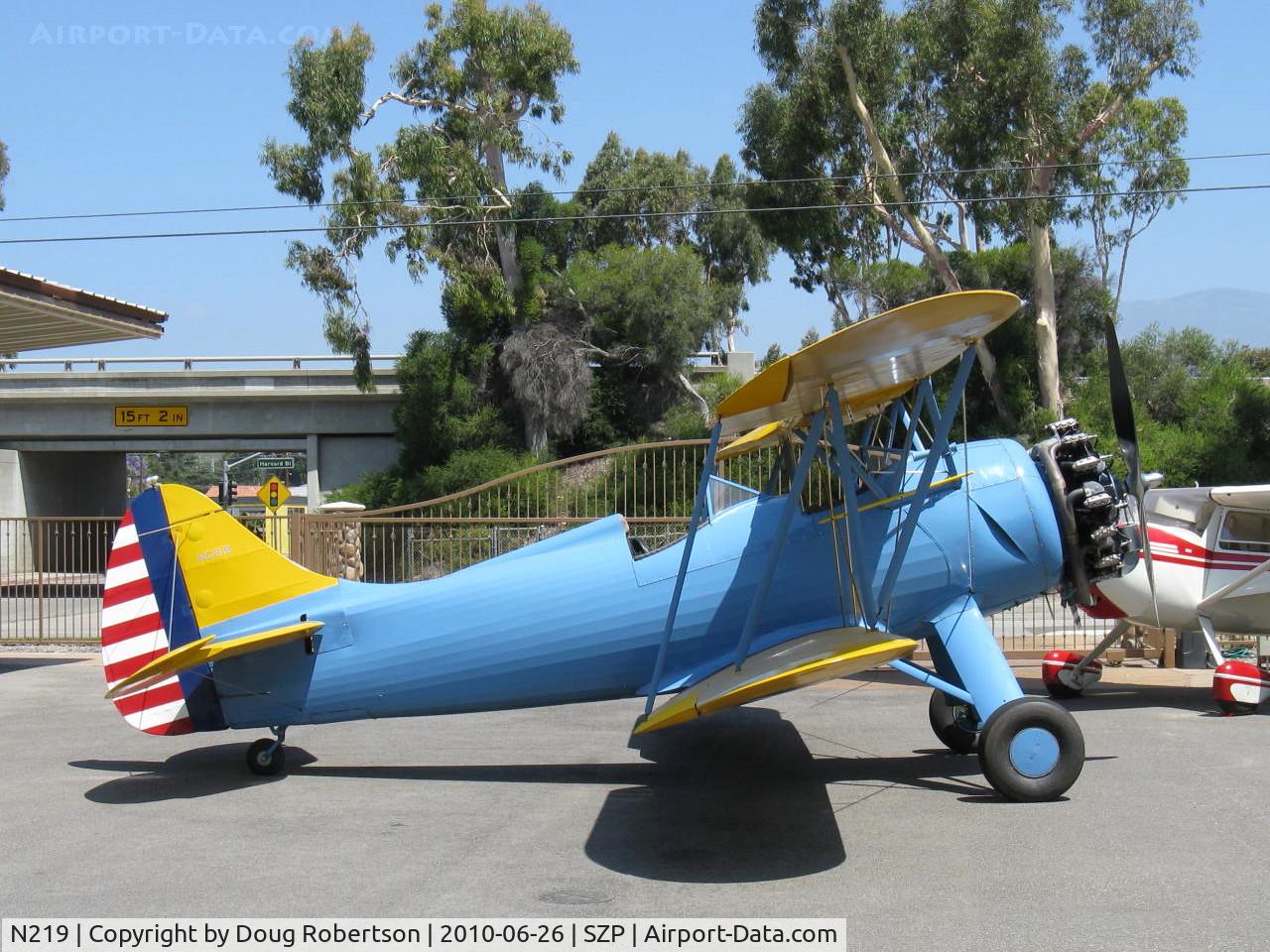 N219, 1939 Waco UPF-7 C/N 5302, 1939 Waco UPF-7, Continental W670 220 Hp