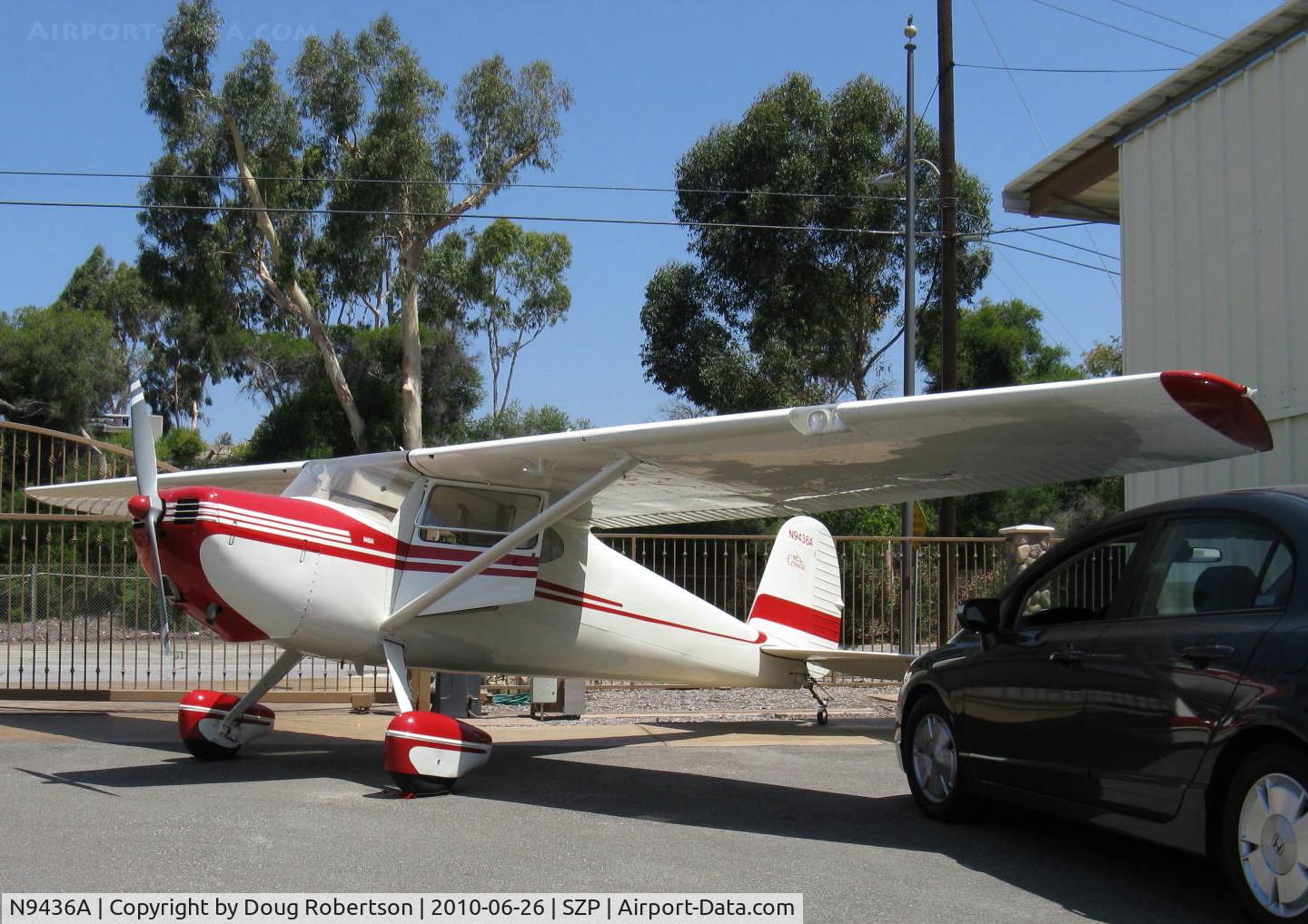 N9436A, 1950 Cessna 140A C/N 15462, 1950 Cessna 140A, Continental C90 90 Hp upgrade. Thank you, Dave!