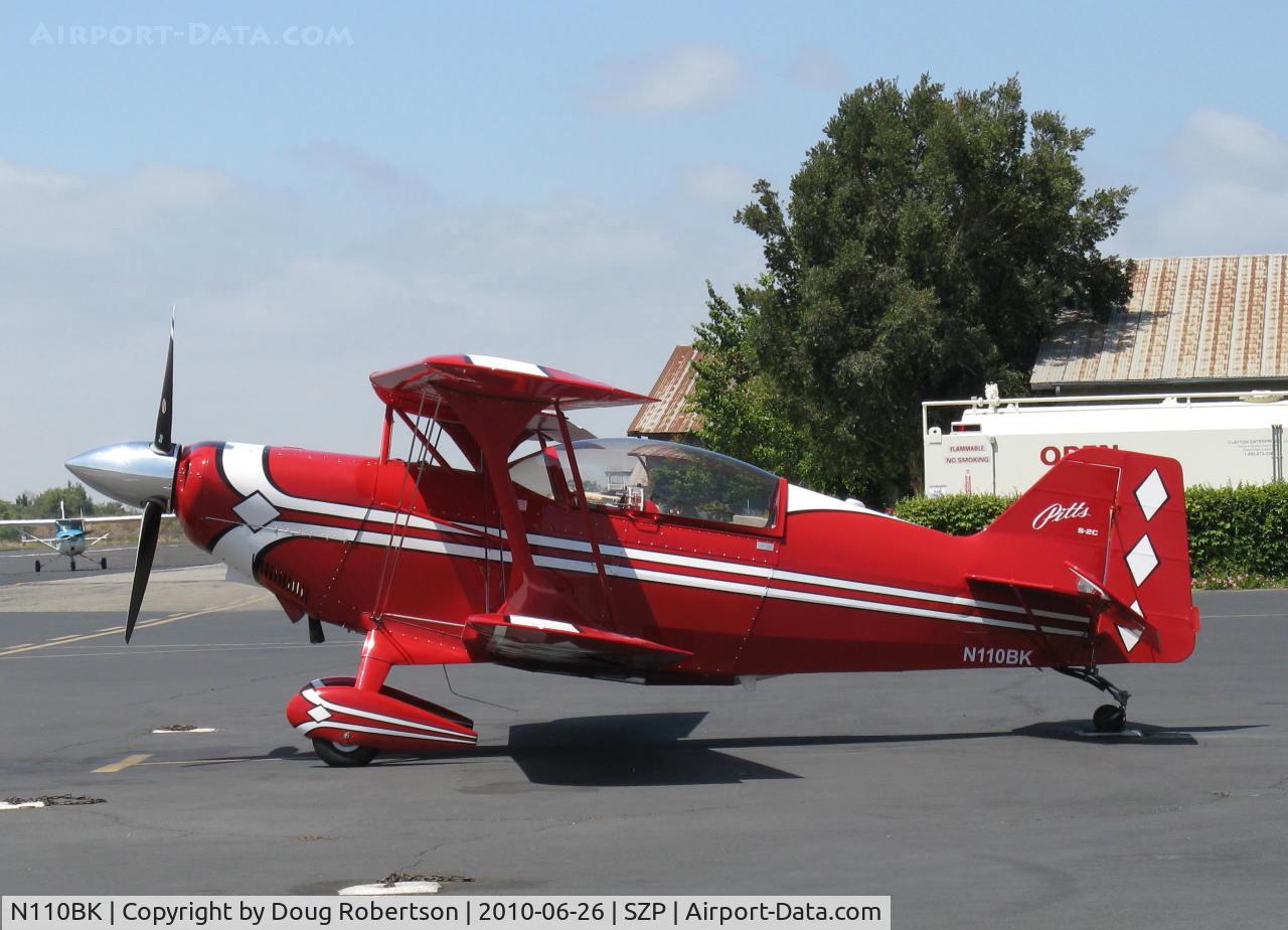 N110BK, 2007 Aviat Pitts S-2C Special C/N 6077, 2007 Aviat PITTS S-2B, Lycoming AEIO-540 260 Hp