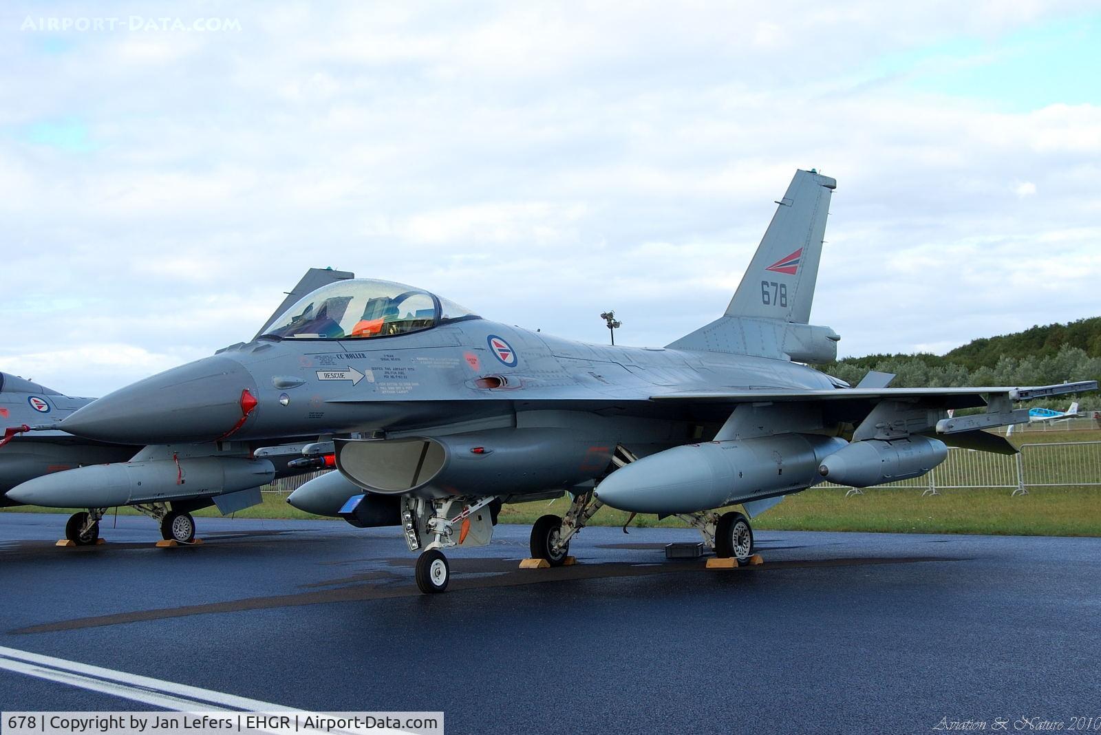 678, 1980 Fokker F-16AM Fighting Falcon C/N 6K-50, F-16B Noorwegen Air Force