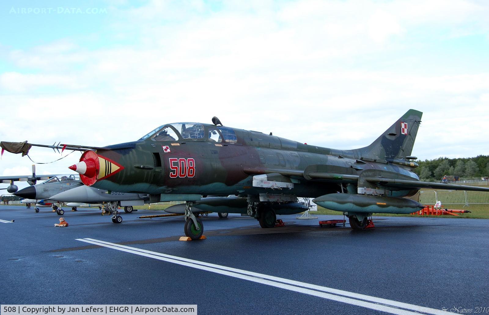 508, Sukhoi Su-22UM-3K C/N 17532368508, Polish Air Force