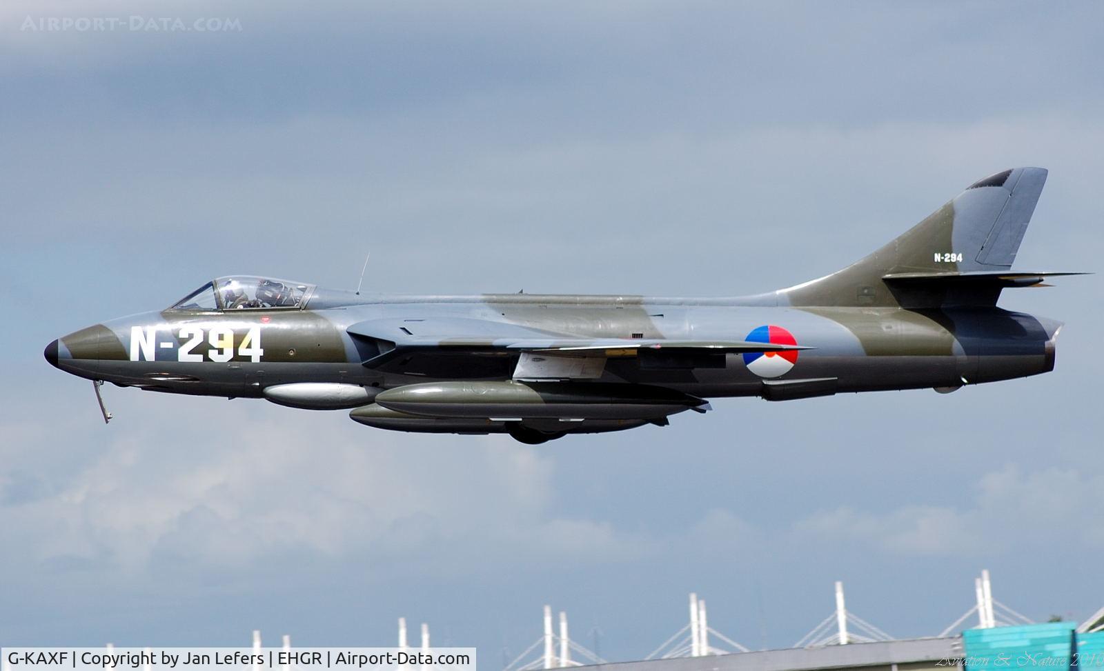 G-KAXF, 1956 Hawker Hunter F.6A C/N S4/U/3361, Hawker Hunter