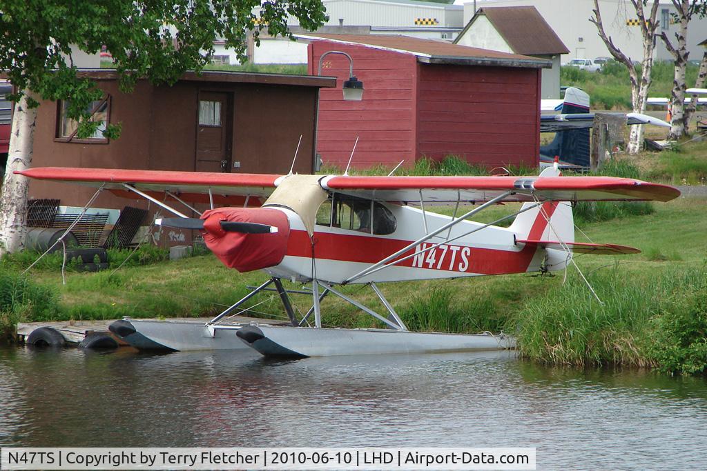 N47TS, 1977 Piper PA-18-150 Super Cub C/N 18-7709120, 1977 Piper PA-18-150, c/n: 18-7709120 on Lake Hood