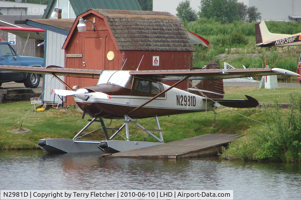 N2981D, 1955 Cessna 170B C/N 26924, 1955 Cessna 170B, c/n: 26924 at Lake Hood
