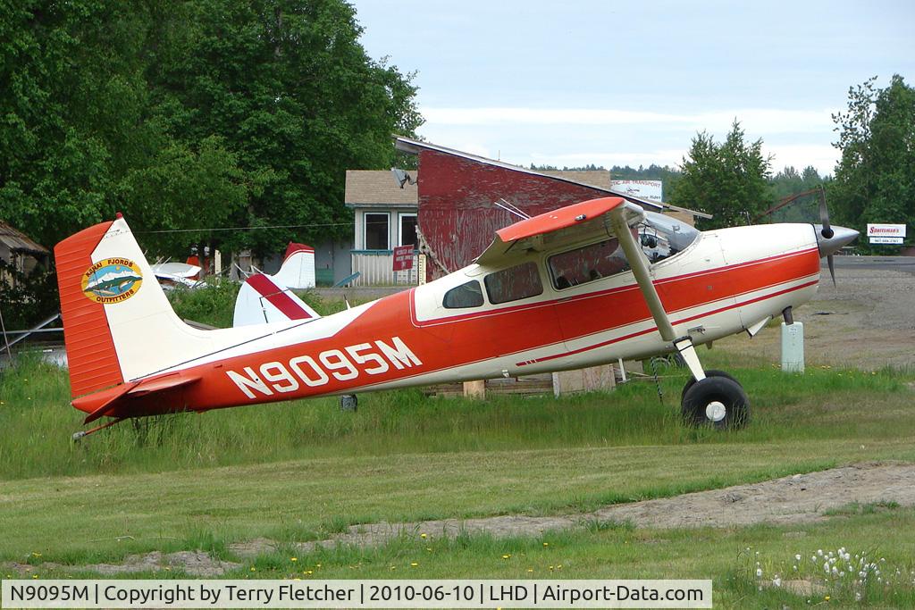N9095M, 1971 Cessna 180H Skywagon C/N 18052195, 1971 Cessna 180H, c/n: 18052195 at Lake Hood