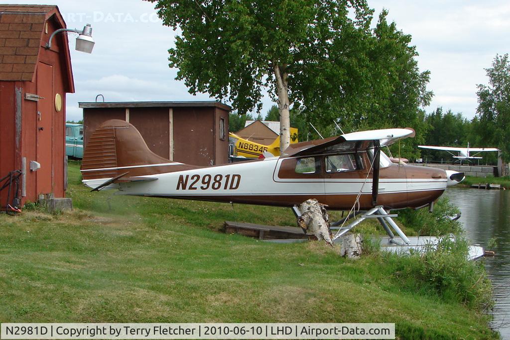 N2981D, 1955 Cessna 170B C/N 26924, 1955 Cessna 170B, c/n: 26924 at Lake Hood