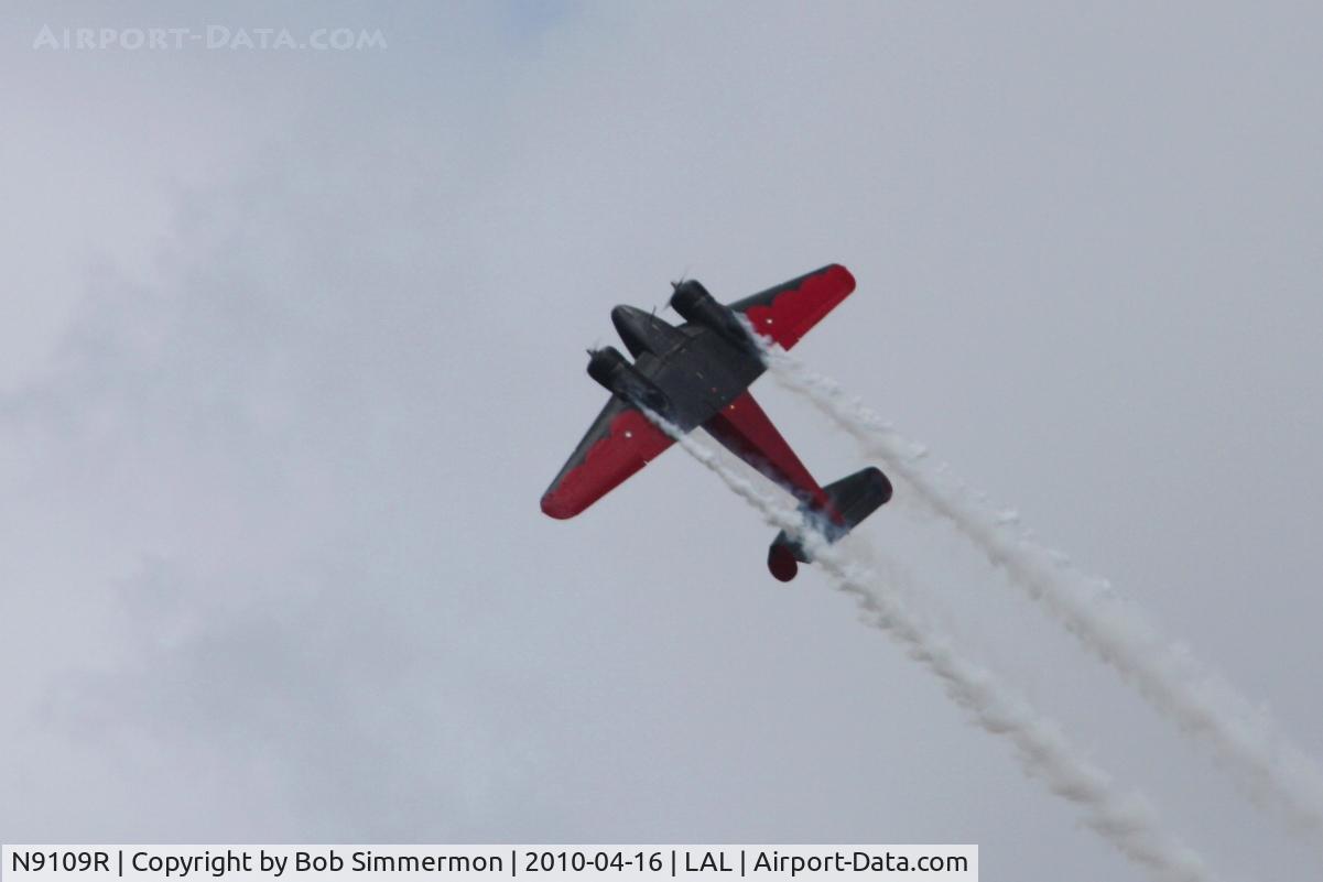 N9109R, 1943 Beech C18S (AT-7C) C/N 4383 (5676), Performing at Sun N Fun 2010