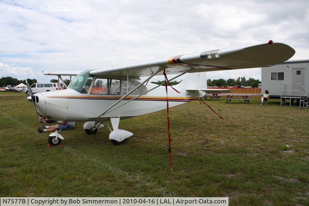 N7577B, 1957 Champion 7FC C/N 7FC-80, Sun N Fun 2010