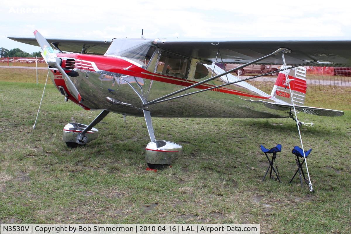 N3530V, 1948 Cessna 140 C/N 14799, Sun N Fun 2010