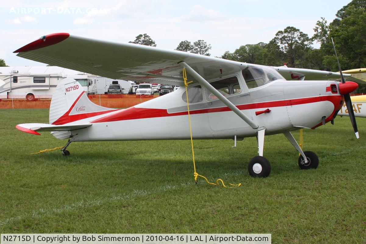 N2715D, 1952 Cessna 170B C/N 25257, Sun N Fun 2010