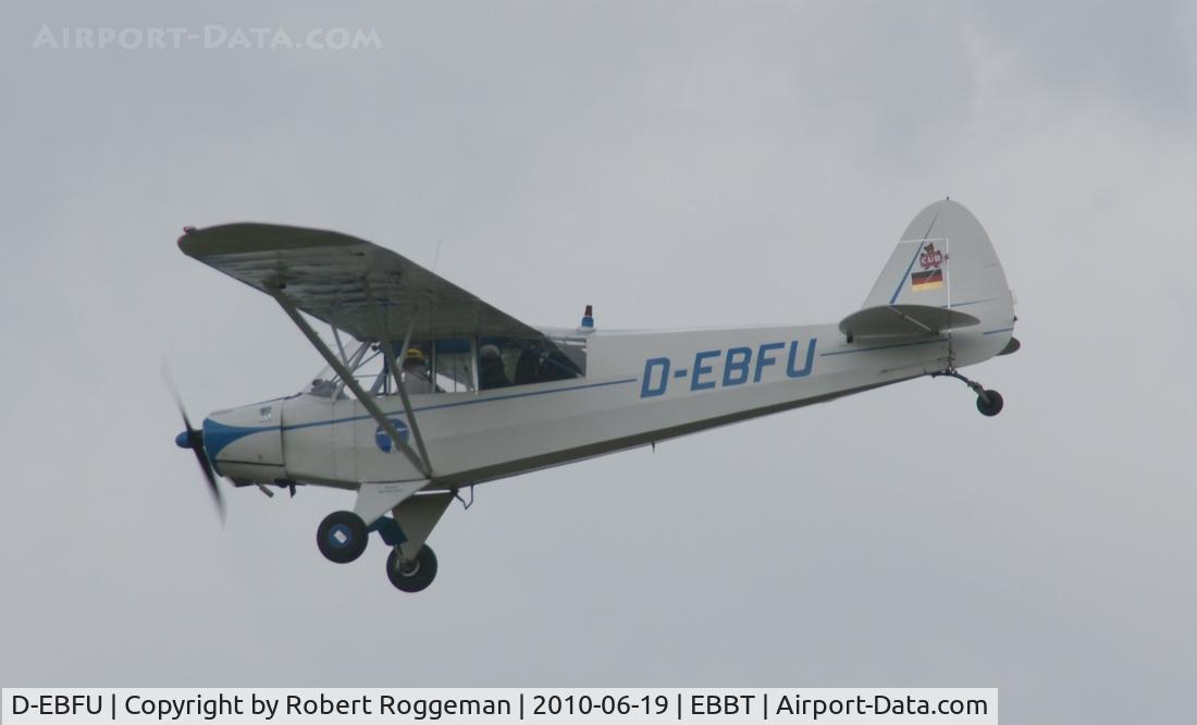 D-EBFU, Piper L-18C Super Cub (PA-18-95) C/N 18-3126, Airfield Brasschat 100 years.Ev L-52 Belgian Army.
Piper L-18C Super Cub.