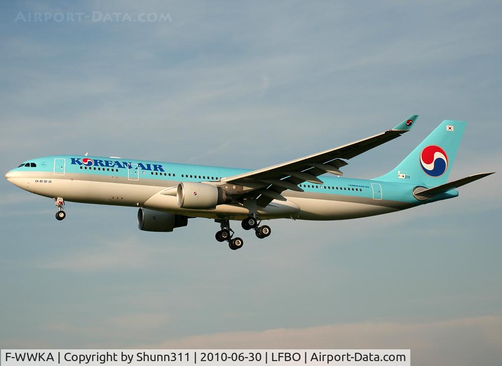 F-WWKA, 2010 Airbus A330-223 C/N 1133, C/n 1133 - To be HL8211