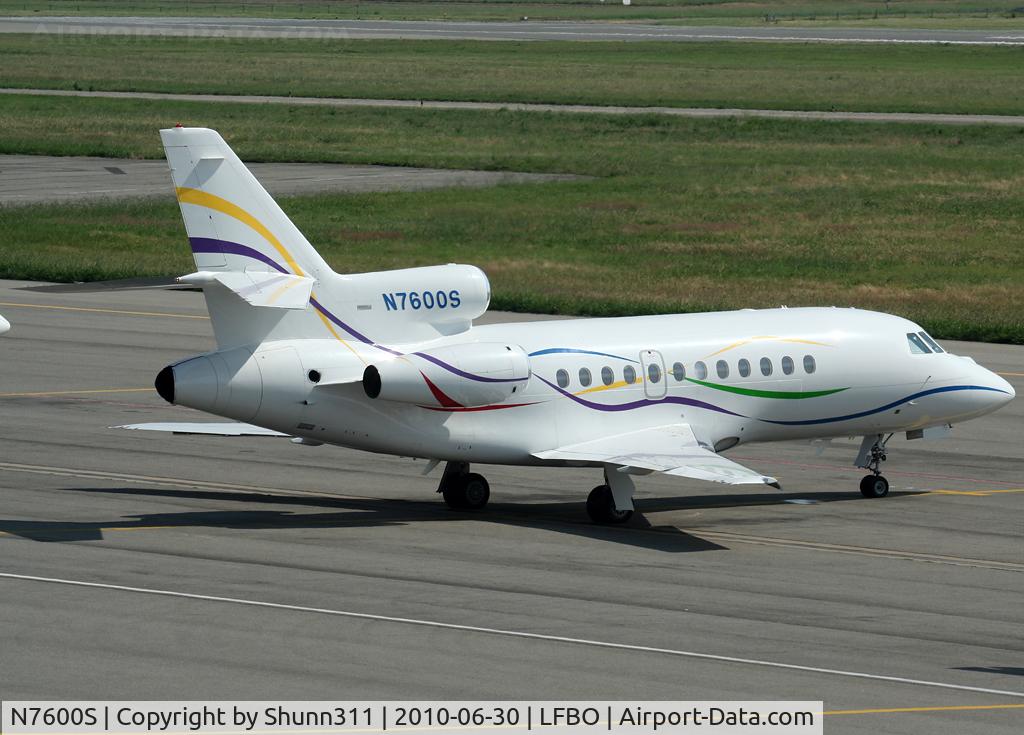 N7600S, 2006 Dassault Falcon 900EX C/N 173, Parked at the General Aviation area...