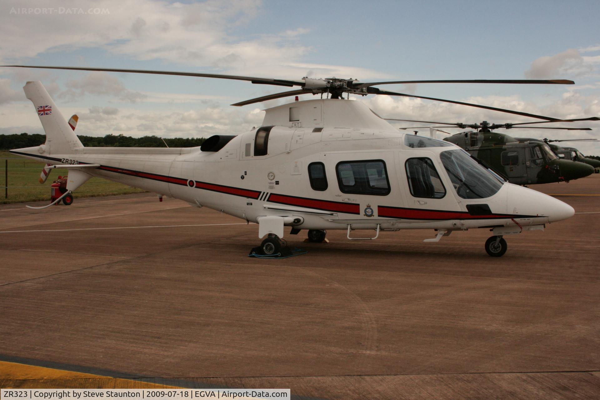 ZR323, 2006 Agusta A-109E Power C/N 11665, Taken at the Royal International Air Tattoo 2009