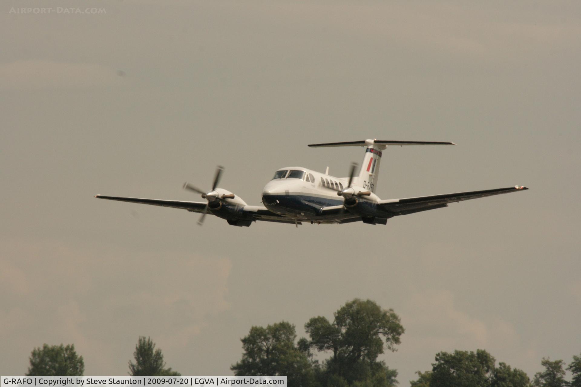 G-RAFO, 2003 Raytheon B200 King Air C/N BB-1836, Taken at the Royal International Air Tattoo 2009