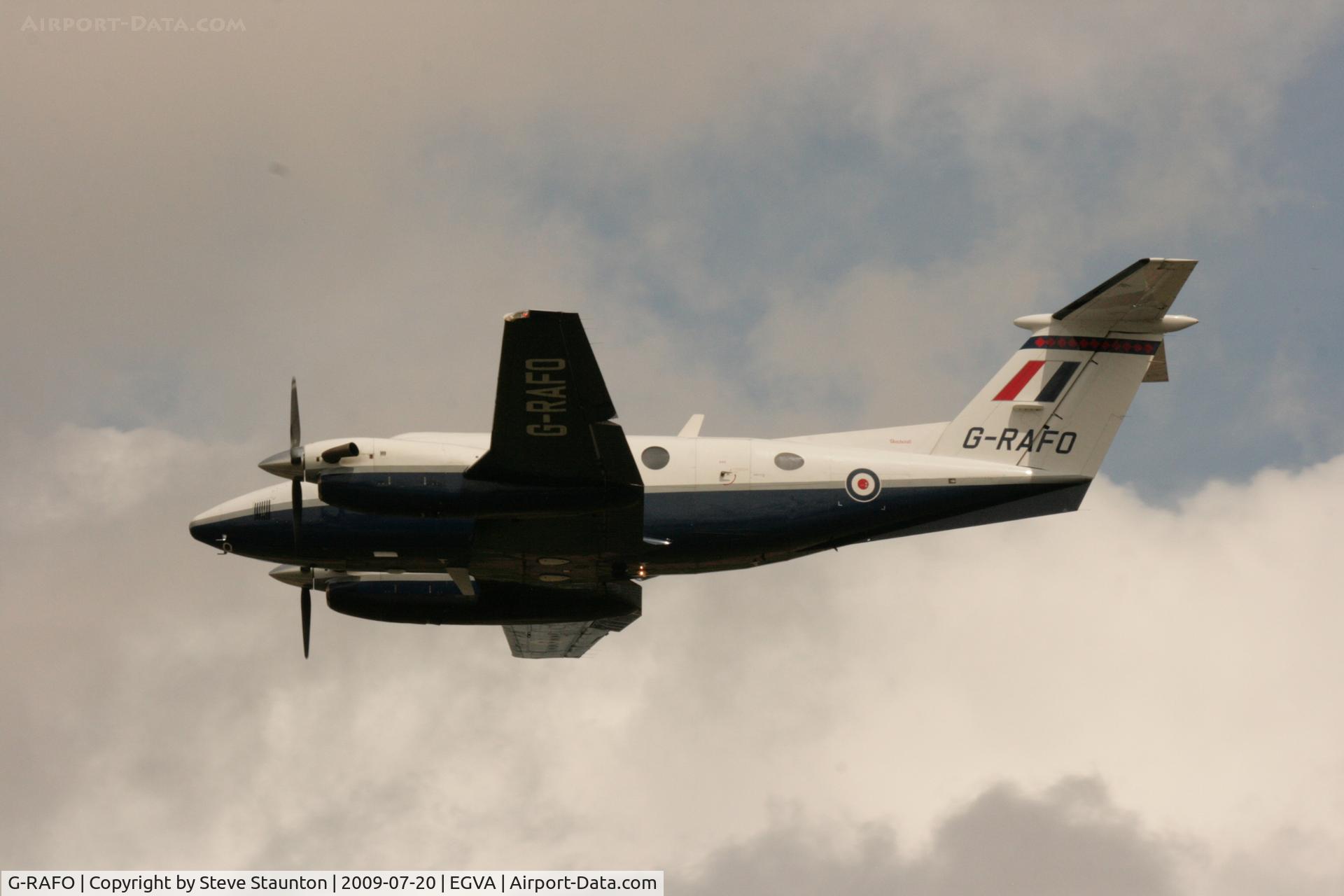 G-RAFO, 2003 Raytheon B200 King Air C/N BB-1836, Taken at the Royal International Air Tattoo 2009