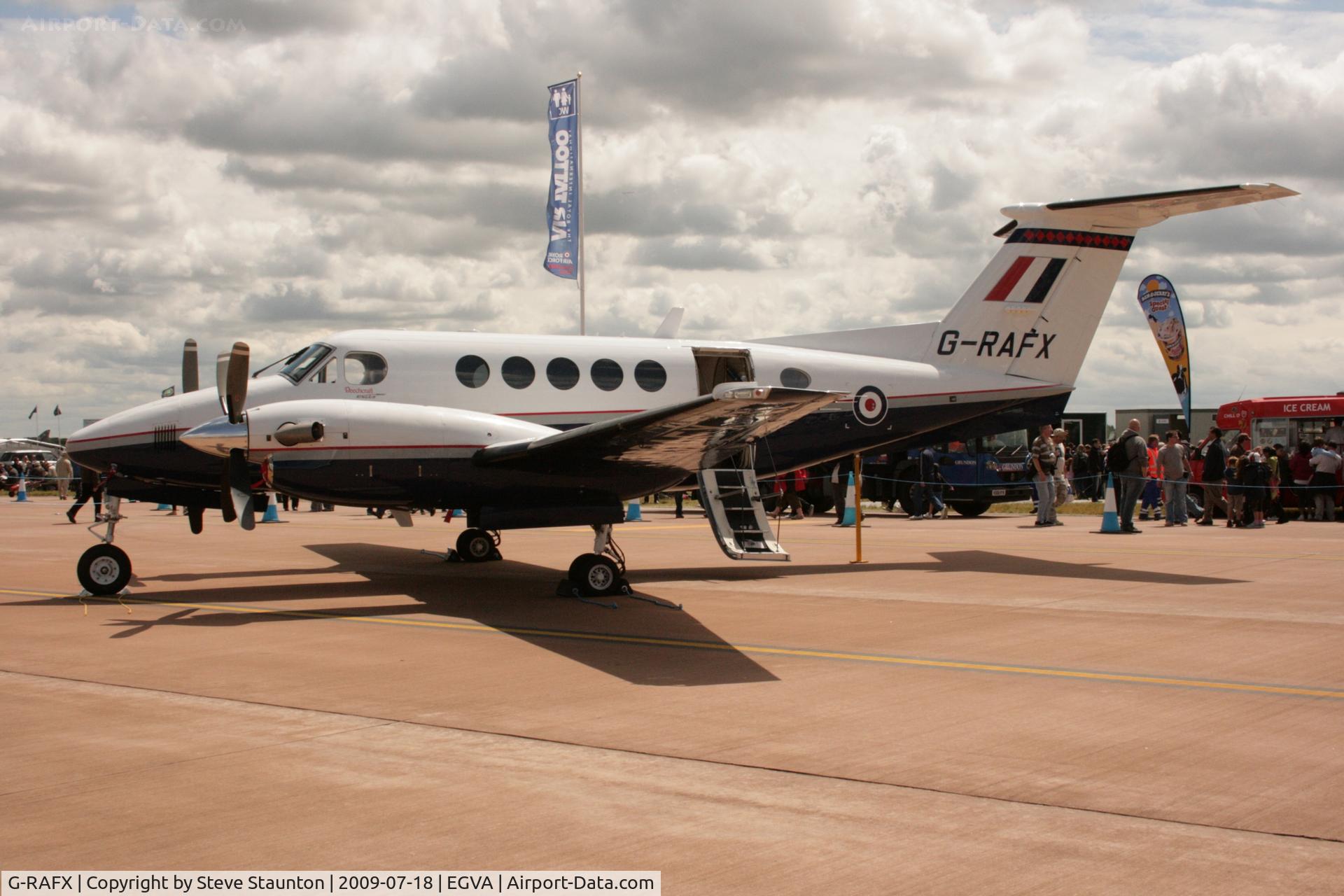 G-RAFX, 2007 Hawker Beechcraft B200GT King Air C/N BY-36, Taken at the Royal International Air Tattoo 2009