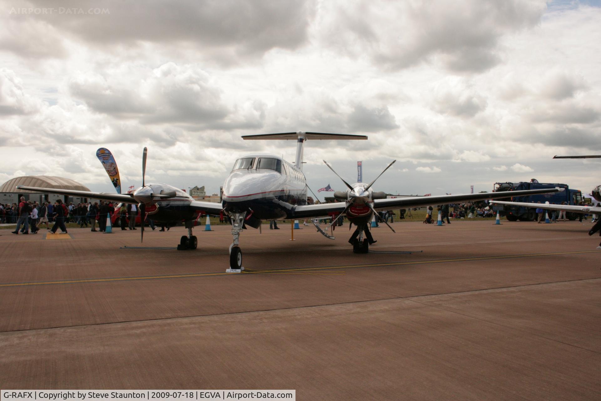 G-RAFX, 2007 Hawker Beechcraft B200GT King Air C/N BY-36, Taken at the Royal International Air Tattoo 2009