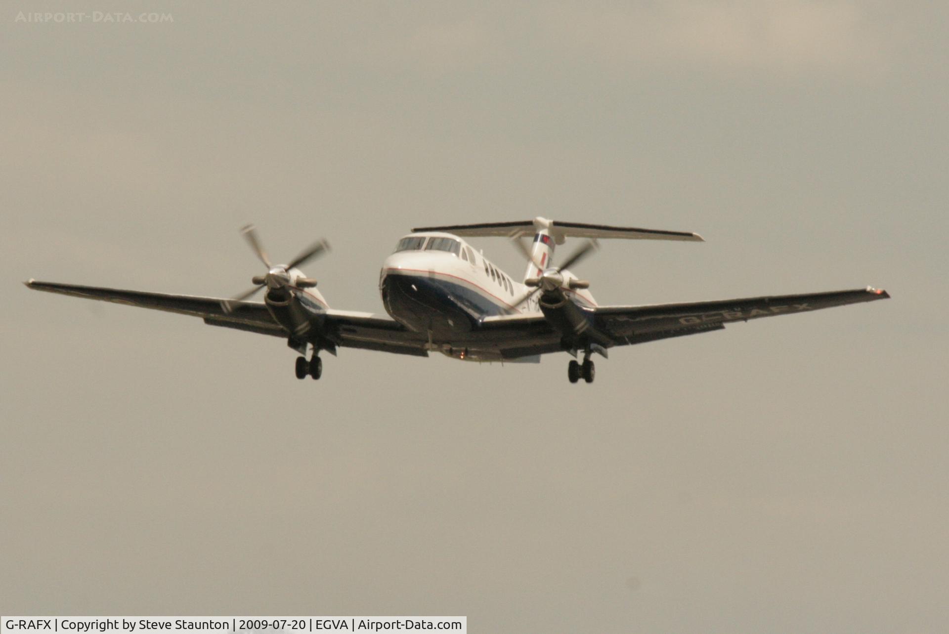 G-RAFX, 2007 Hawker Beechcraft B200GT King Air C/N BY-36, Taken at the Royal International Air Tattoo 2009