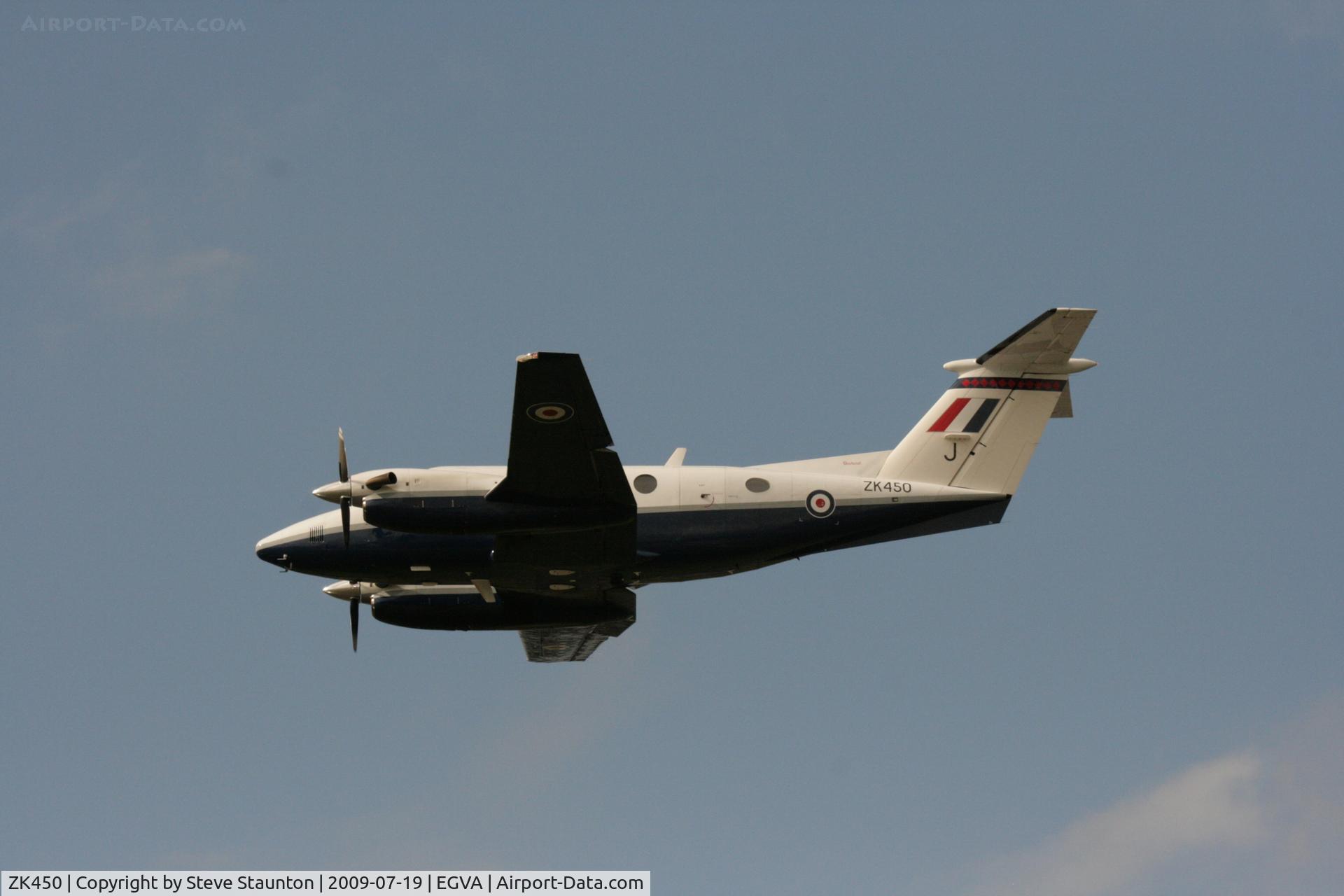 ZK450, 2003 Raytheon B200 King Air C/N BB-1829, Taken at the Royal International Air Tattoo 2009