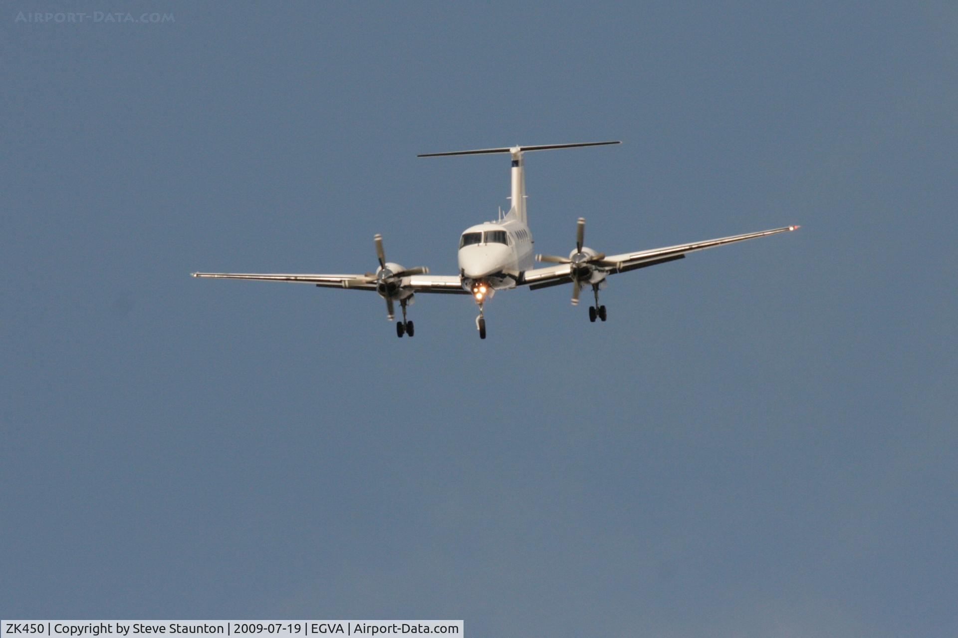 ZK450, 2003 Raytheon B200 King Air C/N BB-1829, Taken at the Royal International Air Tattoo 2009