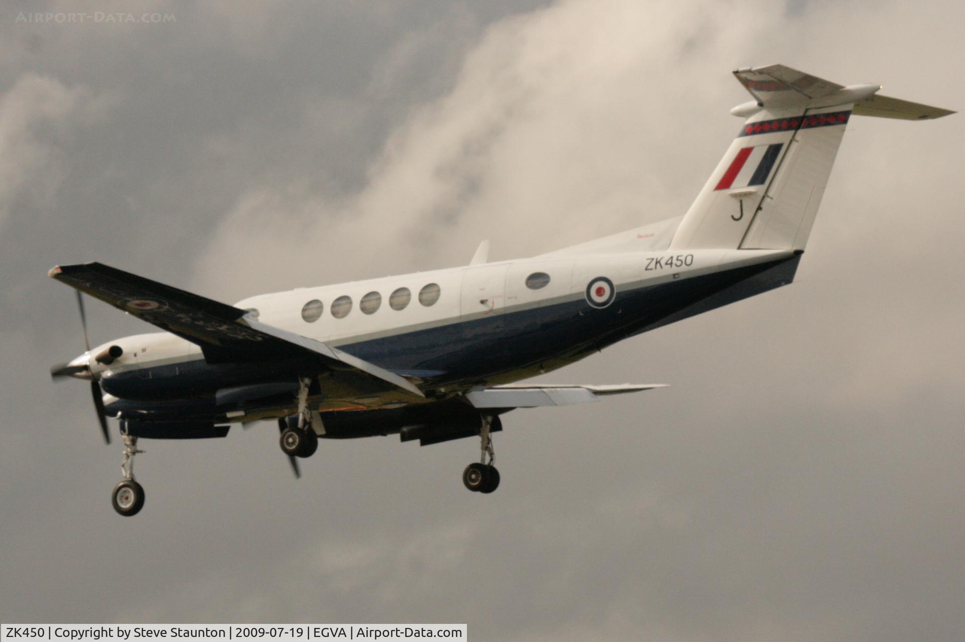 ZK450, 2003 Raytheon B200 King Air C/N BB-1829, Taken at the Royal International Air Tattoo 2009