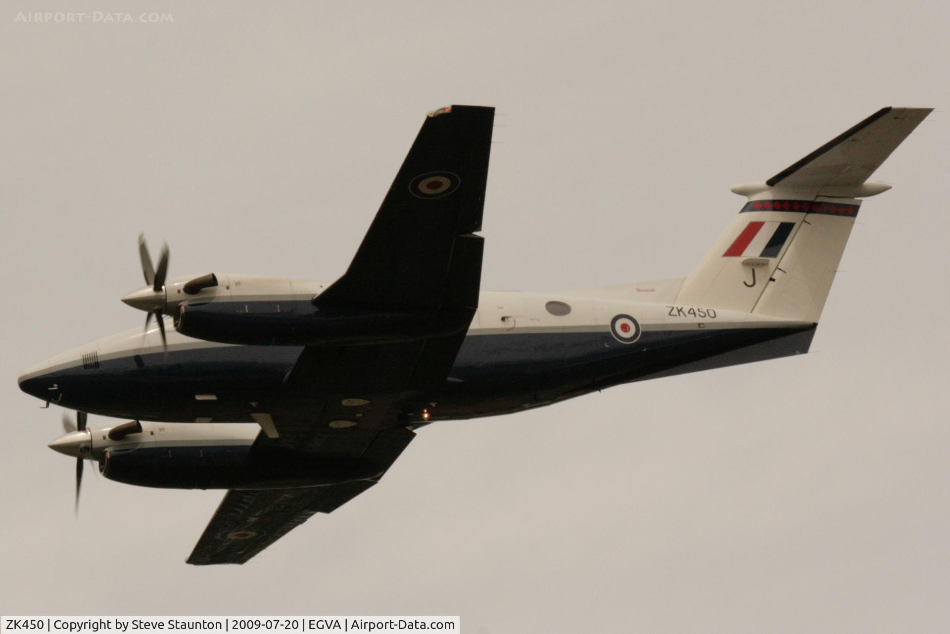 ZK450, 2003 Raytheon B200 King Air C/N BB-1829, Taken at the Royal International Air Tattoo 2009
