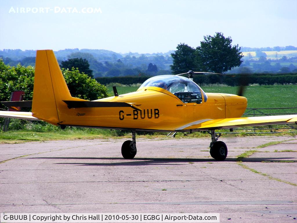 G-BUUB, 1993 Slingsby T-67M Firefly Mk2 C/N 2112, ex Babcock Defence Services, now owned by the Leicestershire Aero Club