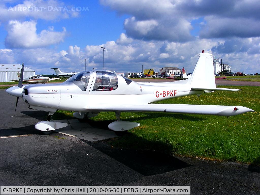 G-BPKF, 1988 Grob G-115 C/N 8075, Swiftair Maintenance Ltd