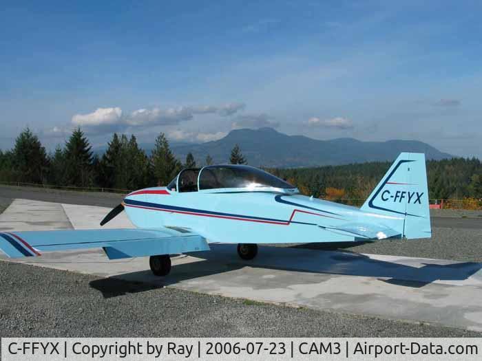 C-FFYX, 1991 Turner T-40A C/N 254, All wood, powered by Lycoming 0-320.  150 hp.
Cruise 140 mph.
