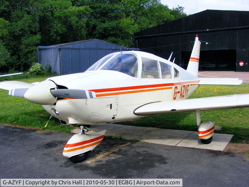 G-AZYF, 1968 Piper PA-28-180 Cherokee C/N 28-5227, Privately owned