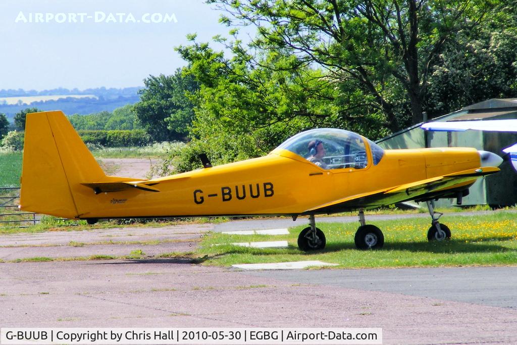 G-BUUB, 1993 Slingsby T-67M Firefly Mk2 C/N 2112, ex Babcock Defence Services, now owned by the Leicestershire Aero Club