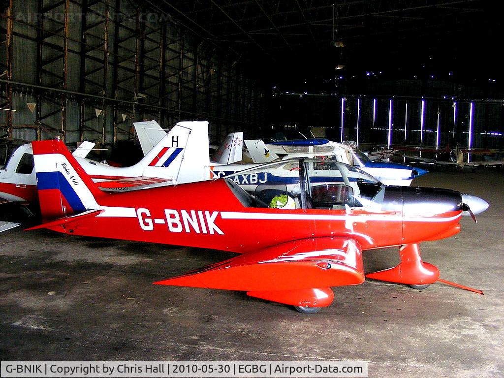 G-BNIK, 1974 Robin HR-200-120B C/N 43, Privately owned