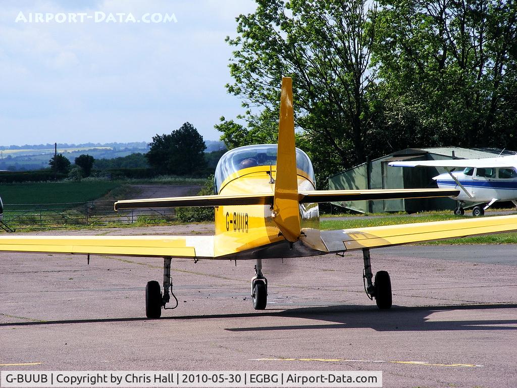 G-BUUB, 1993 Slingsby T-67M Firefly Mk2 C/N 2112, ex Babcock Defence Services, now owned by the Leicestershire Aero Club