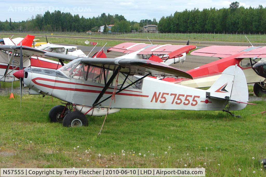 N57555, 1977 Piper PA-18-150 Super Cub C/N 18-7709124, 1977 Piper PA-18-150, c/n: 18-7709124 at Lake Hood