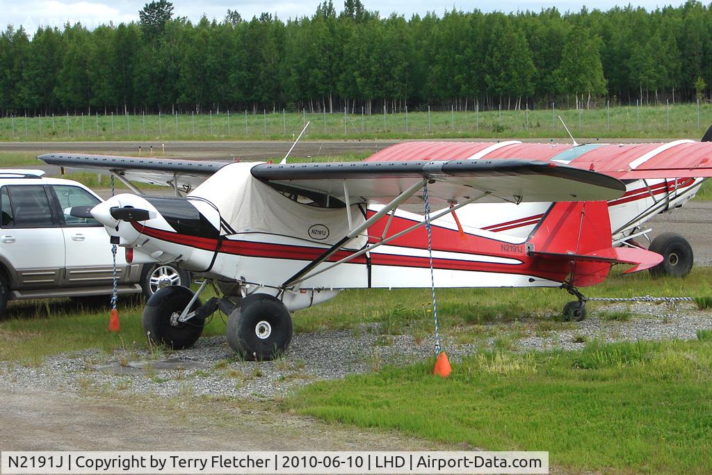 N2191J, 1960 Piper PA-18A-150 Super Cub C/N 18-7185, 1960 Piper PA-18A 150, c/n: 18-7185 at Lake Hood