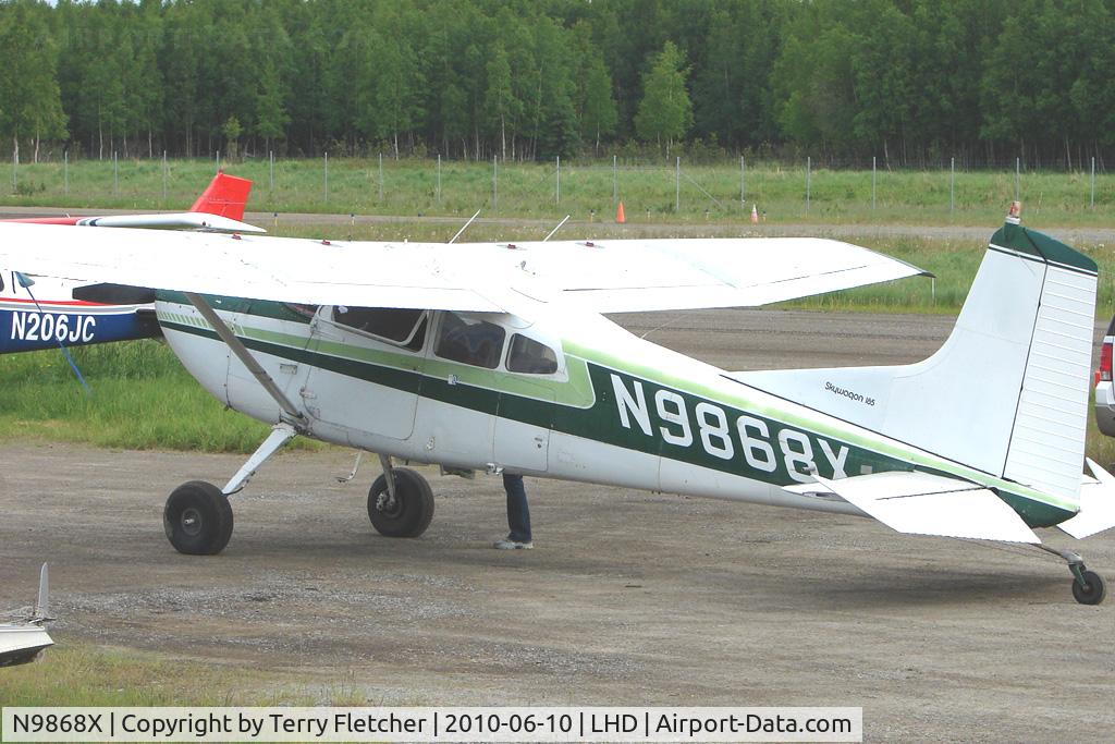 N9868X, 1961 Cessna 185 Skywagon C/N 185-0068, 1961 Cessna 185, c/n: 185-0068 at Lake Hood