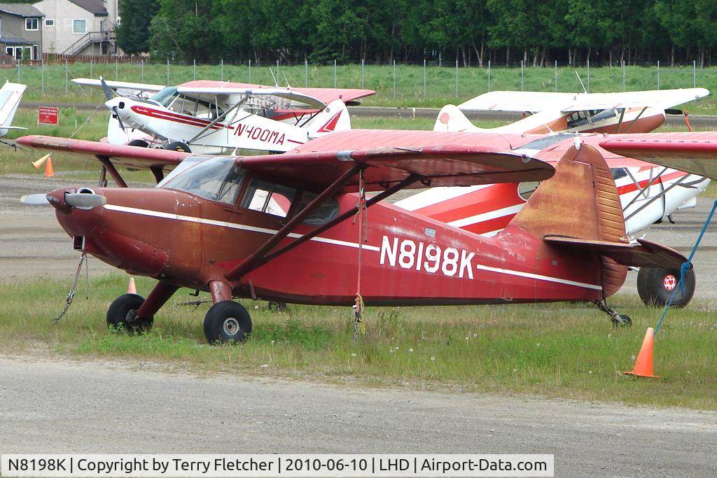 N8198K, 1946 Stinson 108-1 Voyager C/N 108-1198, 1946 Stinson 108-1, c/n: 108-1198 at Lake Hood