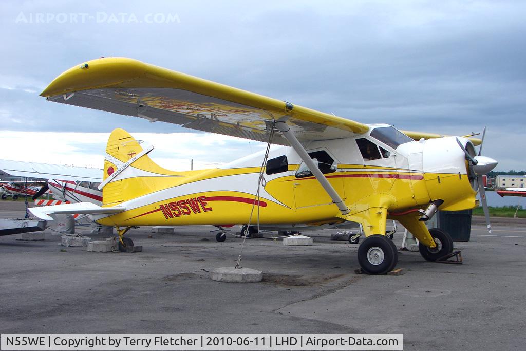N55WE, 1952 De Havilland Canada DHC-2 Beaver Mk.1 C/N 273, 1952 Dehavilland BEAVER DHC-2 MK.1, c/n: 273 at Lake Hood