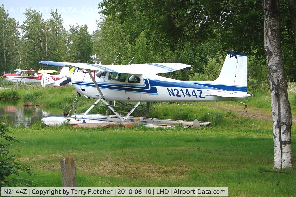 N2144Z, 1963 Cessna 180F C/N 18051244, 1963 Cessna 180F, c/n: 18051244 at Lake Hood