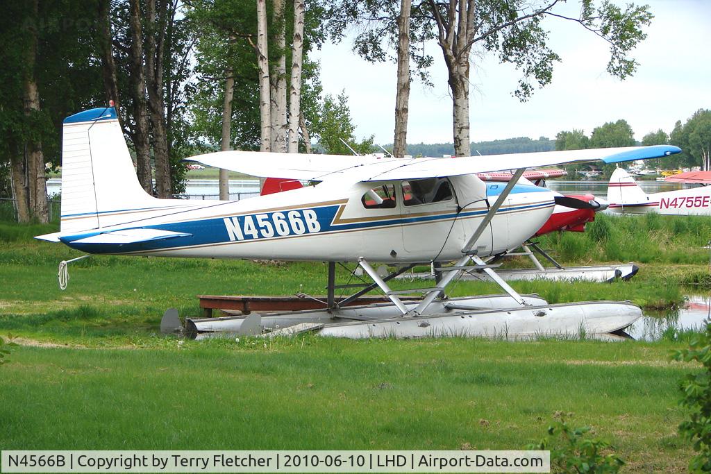 N4566B, Cessna 180 C/N 31465, Cessna 180, c/n: 31465 at Lake Hood