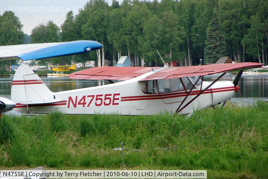 N4755E, Piper PA-18 C/N 18-7655, Piper PA-18, c/n: 18-7655 at Lake Hood