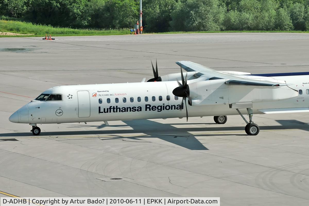 D-ADHB, 2001 De Havilland Canada DHC-8-402Q Dash 8 C/N 4029, Lufthansa Regional