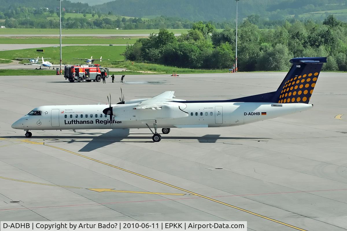 D-ADHB, 2001 De Havilland Canada DHC-8-402Q Dash 8 C/N 4029, Lufthansa Regional