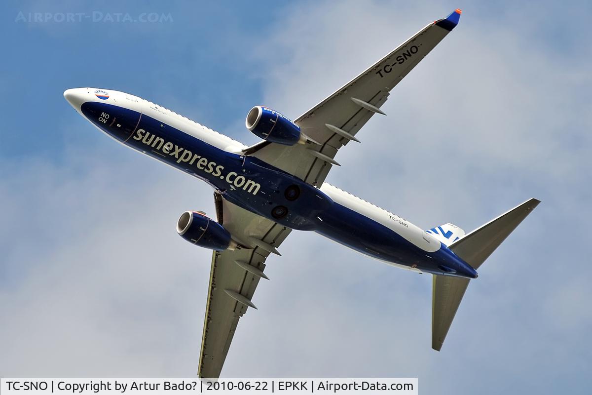TC-SNO, 2010 Boeing 737-8HC C/N 40776, SunExpress