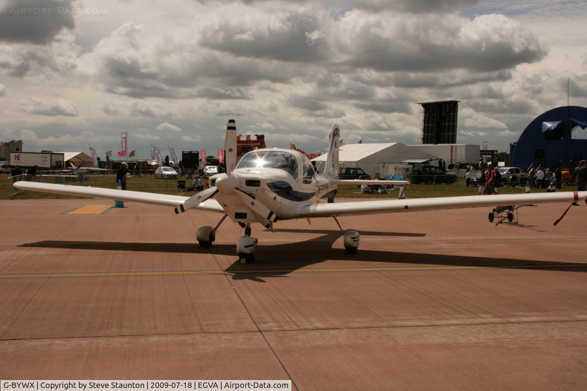 G-BYWX, 2001 Grob G-115E Tutor T1 C/N 82158/E, Taken at the Royal International Air Tattoo 2009