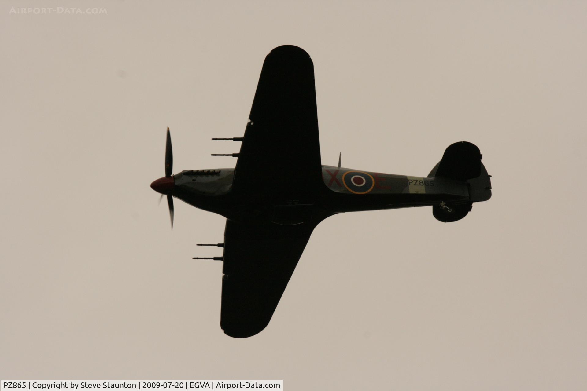 PZ865, 1944 Hawker Hurricane IIC C/N PZ865, Taken at the Royal International Air Tattoo 2009